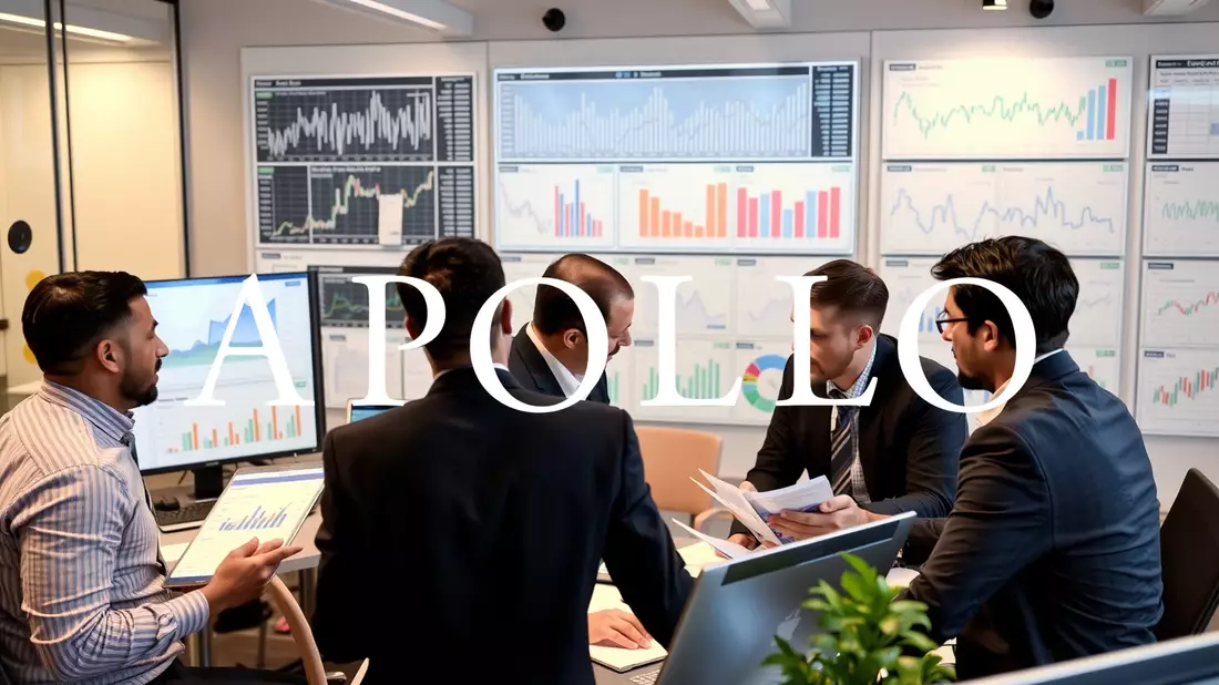 Apollo Global Management: Navigating Headwinds on the Path to Record Growth Illustration mit AI erstellt übermittelt durch boerse-global.de