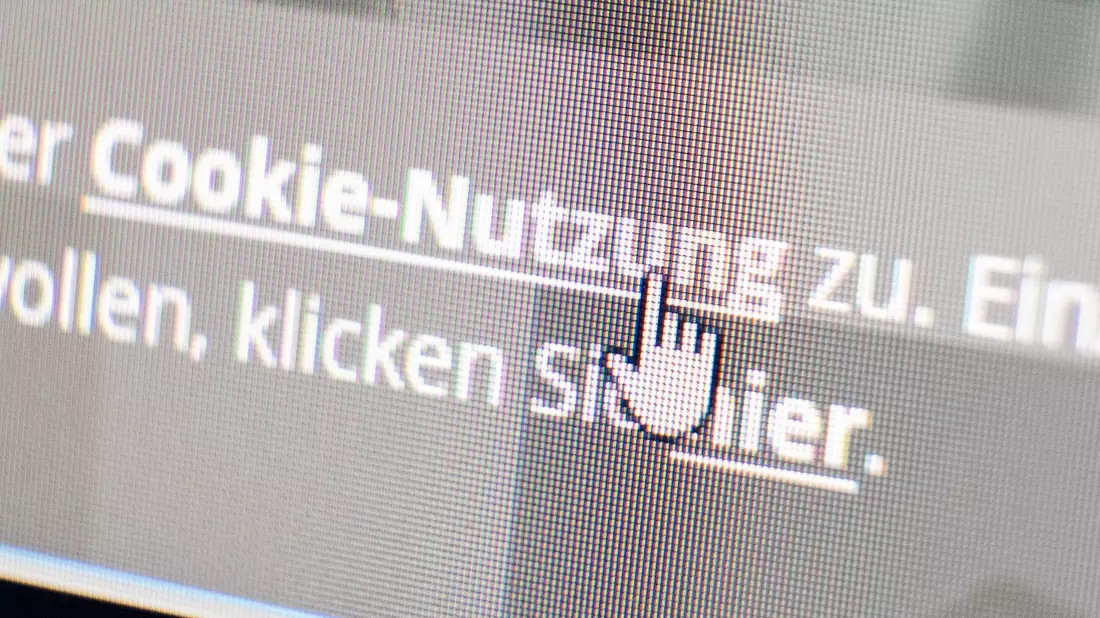 Wer sich auf einer Webseite umschauen will, wird sehr oft gefragt, ob er Cookies zustimmt. (Symbolbild)  - Bild: Bernd Weissbrod/dpa/dpa-tmn