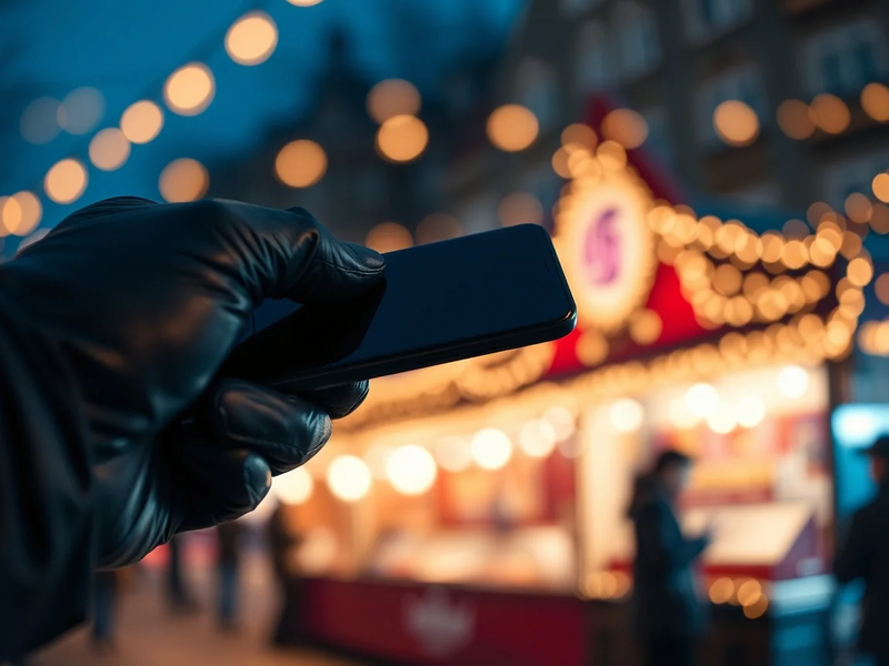 Smartphone-Diebe schlagen auf Weihnachtsmärkten zu - Foto: über boerse-global.de