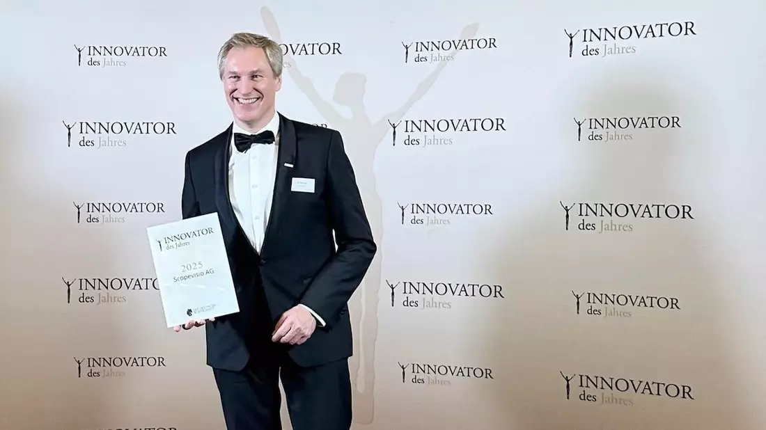 Scopevisio AG als Innovator des Jahres ausgezeichnet - Bild: presseportal.de