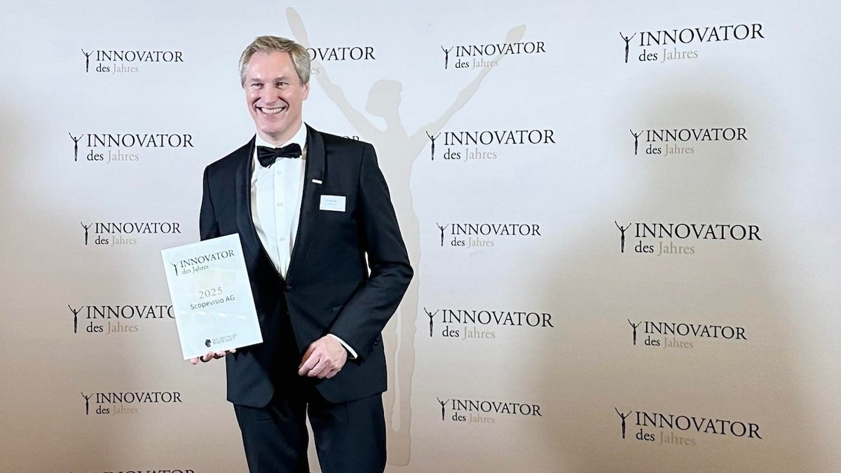 Scopevisio AG als Innovator des Jahres ausgezeichnet - Foto: presseportal.de