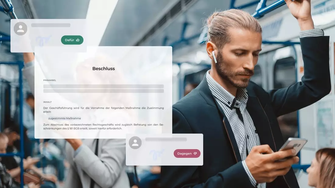 Neue Plattform für digitale Beschlussfassung: Die neue Software von Resolvio unterstützt Gremien bei der Digitalisierung von Beschlüssen - effizient, rechtskonform und unabhängig vom US-Cloud-Act - Bild: presseportal.de
