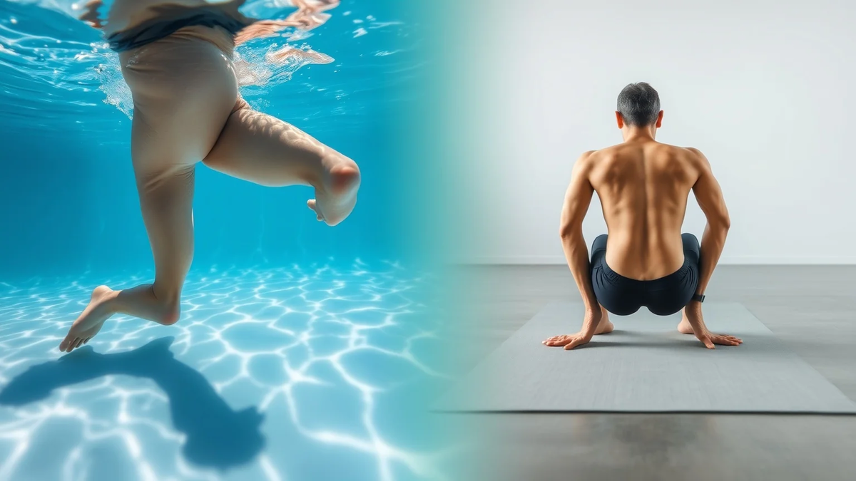 Aqua-Fitness und Vierfüßlerstand: Zwei Waffen gegen Rückenschmerzen - Foto: über boerse-global.de