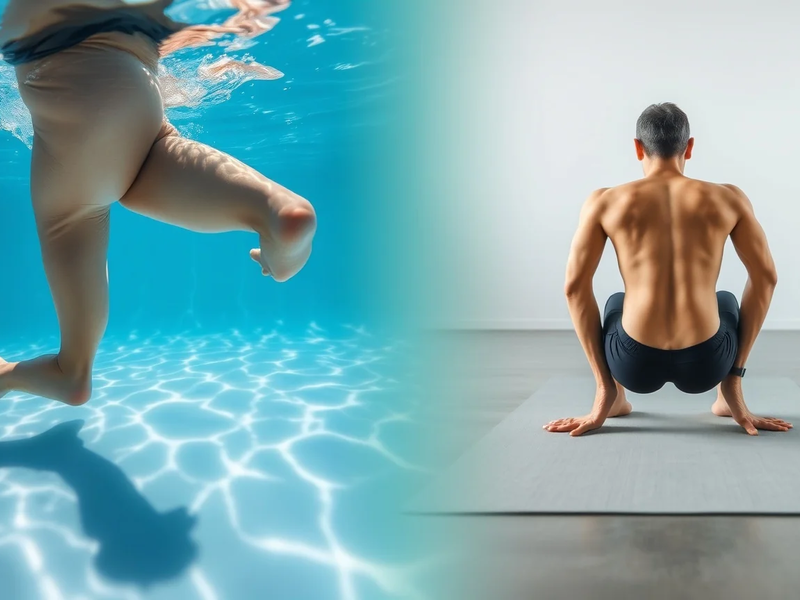 Aqua-Fitness und Vierfüßlerstand: Zwei Waffen gegen Rückenschmerzen - Foto: über boerse-global.de