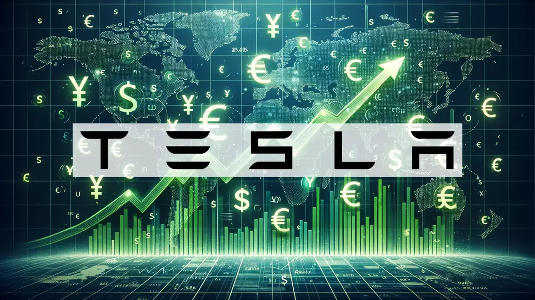 Tesla Shares Under Pressure as Robotaxi Race Intensifies Illustration mit AI erstellt übermittelt durch boerse-global.de