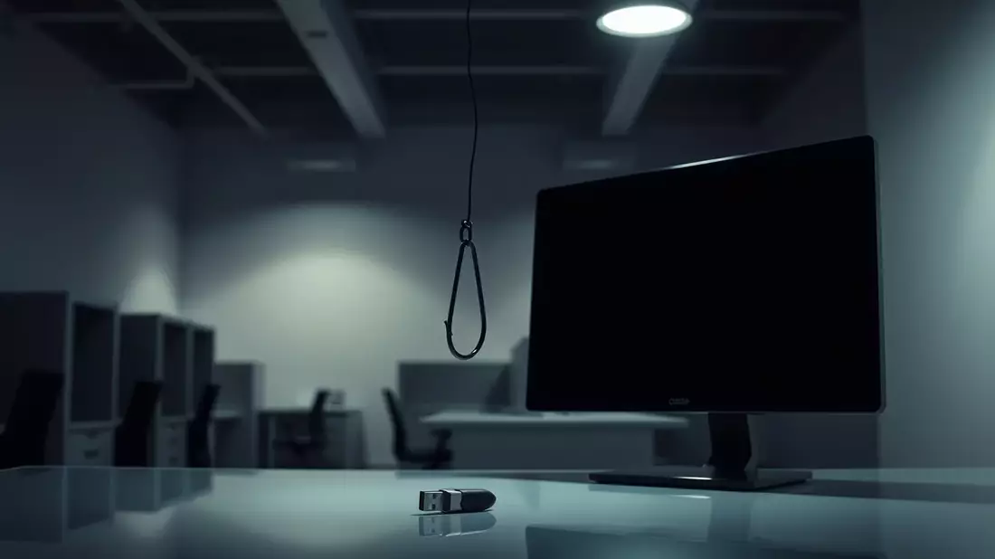 Phishing-Angriffe: KI macht Betrüger gefährlich wie nie Illustration mit AI erstellt übermittelt durch boerse-global.de