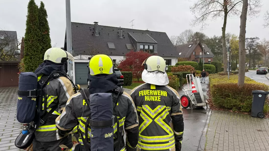 FW Hünxe: Brand im Keller - Heimrauchmelder verhindert Schlimmeres - Bild: presseportal.de