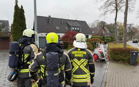 FW Hünxe: Brand im Keller - Heimrauchmelder verhindert Schlimmeres - Foto: presseportal.de
