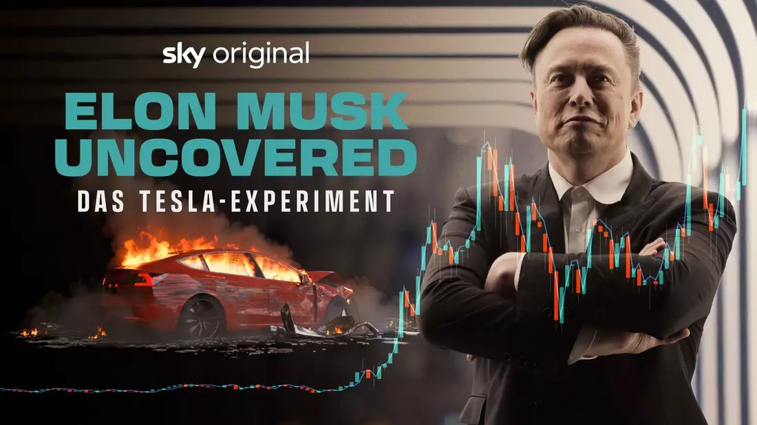 Sky Original Dokumentarfilm Elon Musk Uncovered: Das Tesla-Experiment ab 30. Januar exklusiv mit Sky und WOW - Bild: presseportal.de