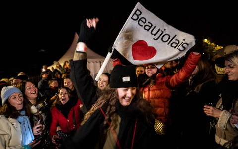 Der Weinkonsum in Frankreich sinkt, die Begeisterung für den Beaujolais aber ist ungebrochen. - Foto: Arnaud Finistre/AFP/dpa