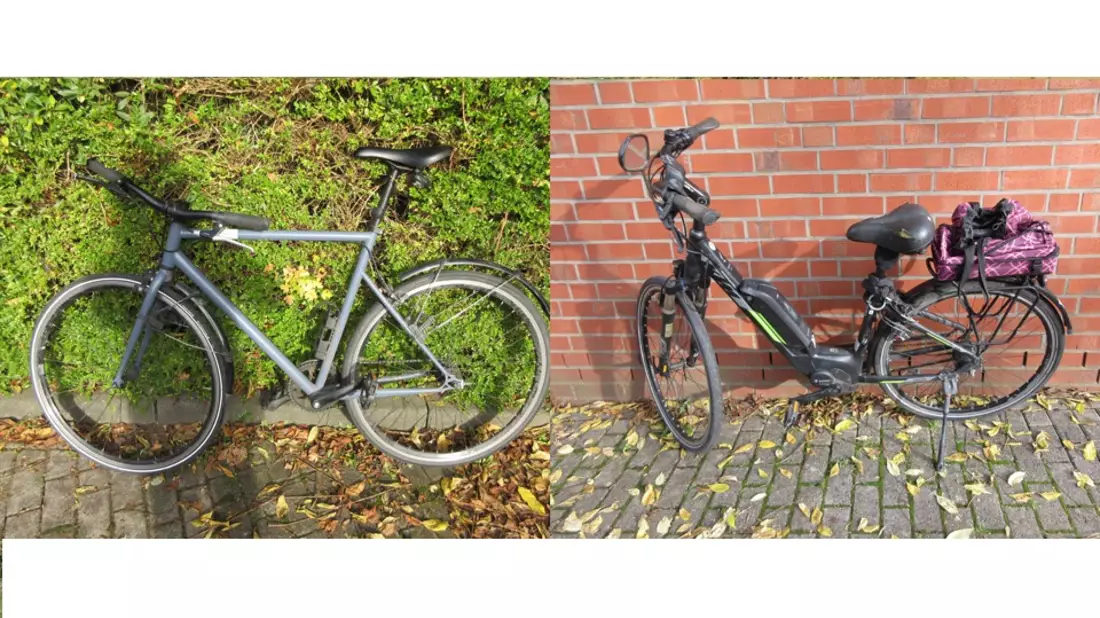 POL-MS: Fahrraddiebe gestoppt - Wem gehören diese Fahrräder? - Bild: presseportal.de