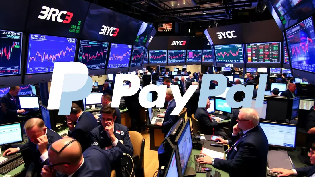 PayPal Shares Under Pressure as CEO Sounds Cautionary Note Illustration mit AI erstellt übermittelt durch boerse-global.de