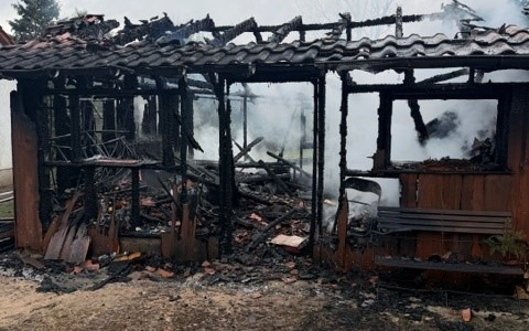 POL-HRO: Schuppenbrnad durch defekten Räucherofen - Foto: presseportal.de
