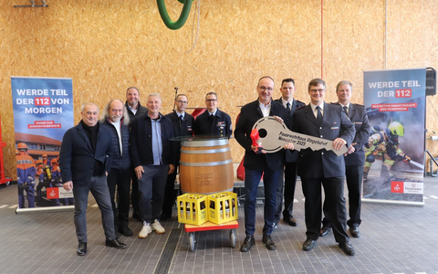 FW Konstanz: Einweihung des neuen Feuerwehrhauses in Dingelsdorf - Foto: presseportal.de