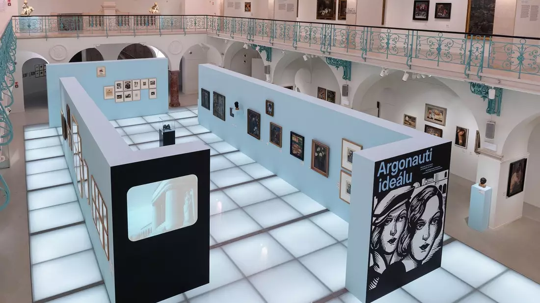Die letzte Ausstellung des Jahres im Museum der schönen Künste Liberec zeigt Werke regionaler Künstlerinnen und Künstler / Galerie Lazne Liberec aus dem frühen 20. Jahrhundert - Bild: presseportal.de