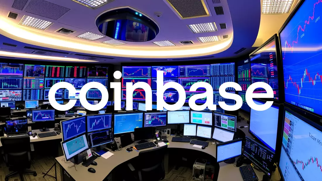 Coinbase: Innovación en la sombra frente al escepticismo bursátil Illustration mit AI erstellt übermittelt durch boerse-global.de
