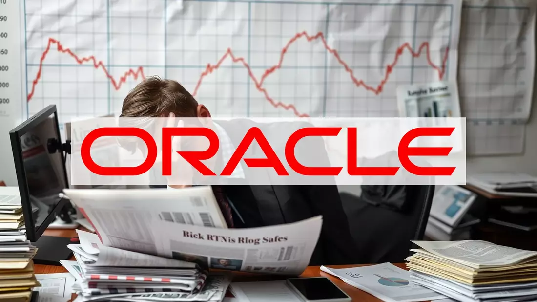 Oracle: De la euforia a la caída libre en Wall Street Illustration mit AI erstellt übermittelt durch boerse-global.de