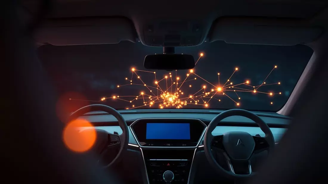 Gemini in Android Auto: Google revolutioniert Sprachsteuerung im Fahrzeug Illustration mit AI erstellt übermittelt durch boerse-global.de