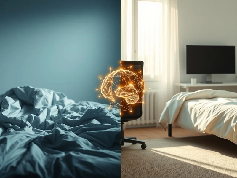 Schlafqualität beschleunigt Gehirnalterung drastisch - Foto: über boerse-global.de