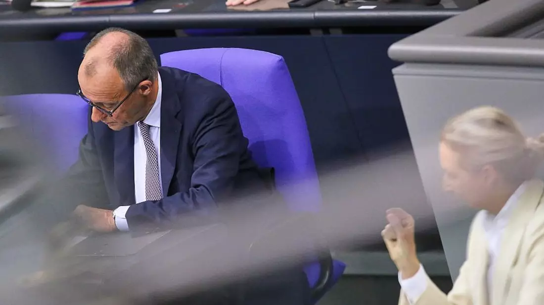 Friedrich Merz und Alice Weidel (Archiv) - Bild: über dts Nachrichtenagentur
