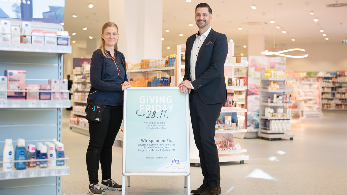 Giving Friday - Foto: dm/Wolfgang Lienbacher über pressetext.de