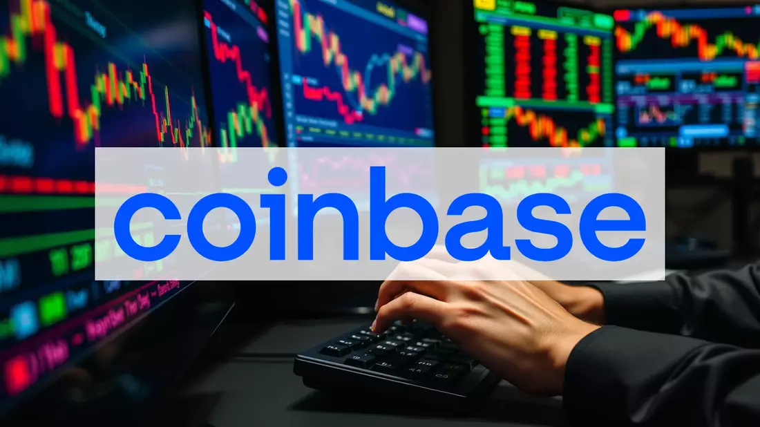 Coinbase: ¿Oportunidad en medio del desplome? Illustration mit AI erstellt übermittelt durch boerse-global.de
