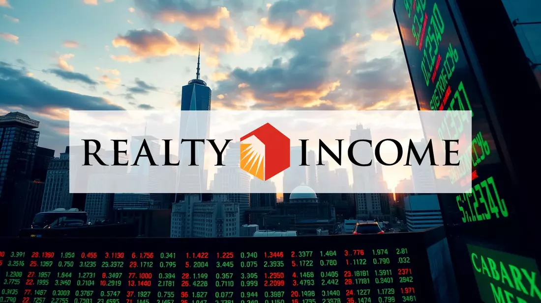 Realty Income Shares Face Mounting Pressure Illustration mit AI erstellt übermittelt durch boerse-global.de