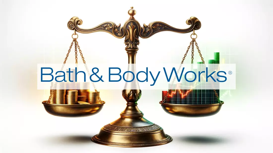 Bath & Body Works Shares Plummet on Dismal Earnings and Downgrades Illustration mit AI erstellt übermittelt durch boerse-global.de