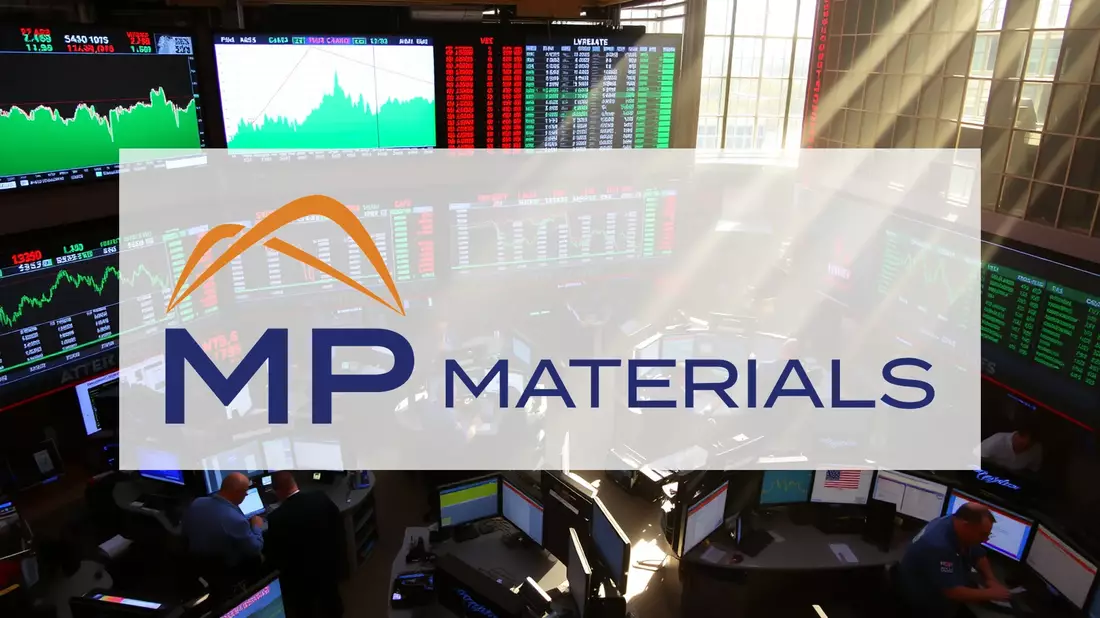 MP Materials Shares Tumble Following Strategic Partnership Announcement Illustration mit AI erstellt übermittelt durch boerse-global.de