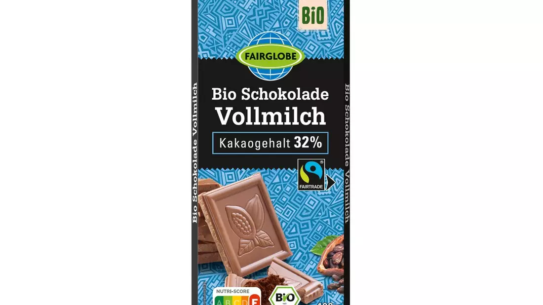Zum Dahinschmelzen: Fairtrade-Lidl-Schokolade überzeugt bei Stiftung Warentest - Bild: presseportal.de