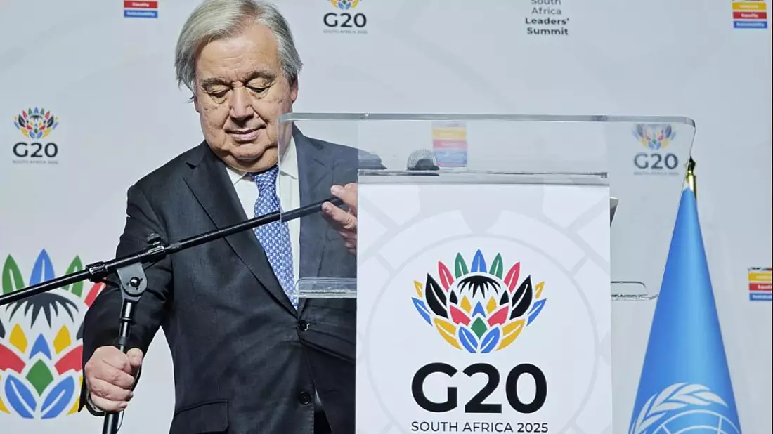 Antonio Guterres am 21.11.2025 - Bild: über dts Nachrichtenagentur