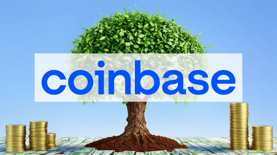 Institutional Investors Seize Opportunity in Coinbase Stock Plunge Illustration mit AI erstellt übermittelt durch boerse-global.de