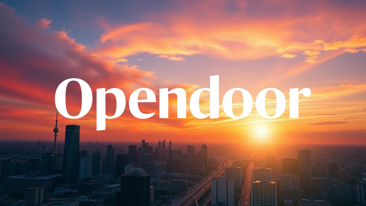 Opendoor Technologies: La acción se desploma en medio de un panorama adverso - Foto: über boerse-global.de