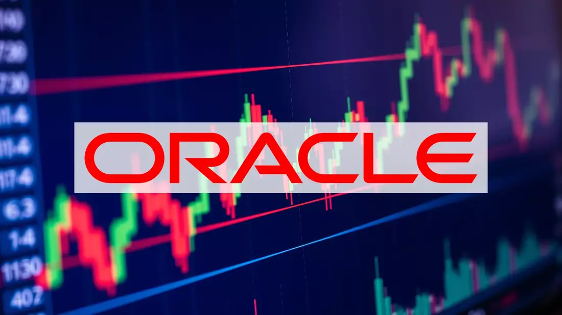 Oracle Shares Plunge Amid Security Breach and Mounting Debt Concerns Illustration mit AI erstellt übermittelt durch boerse-global.de