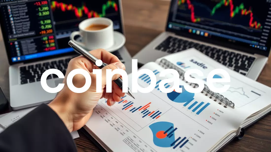La acción de Coinbase: ¿La calma que precede a la tormenta? Illustration mit AI erstellt übermittelt durch boerse-global.de