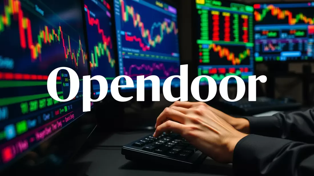 Opendoor Stock Plummets as Business Model Faces Existential Threat Illustration mit AI erstellt übermittelt durch boerse-global.de