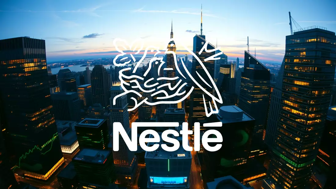 Nestlé Shares Signal Potential Turnaround Amid Strategic Shifts Illustration mit AI erstellt übermittelt durch boerse-global.de