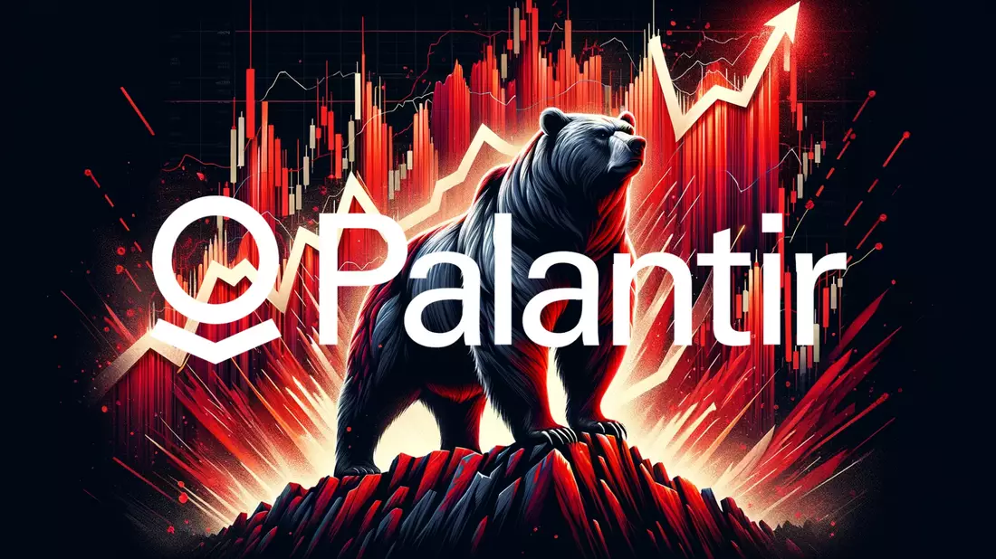 Palantir Faces Investor Exodus as Insiders Sell and Short Sellers Circle Illustration mit AI erstellt übermittelt durch boerse-global.de