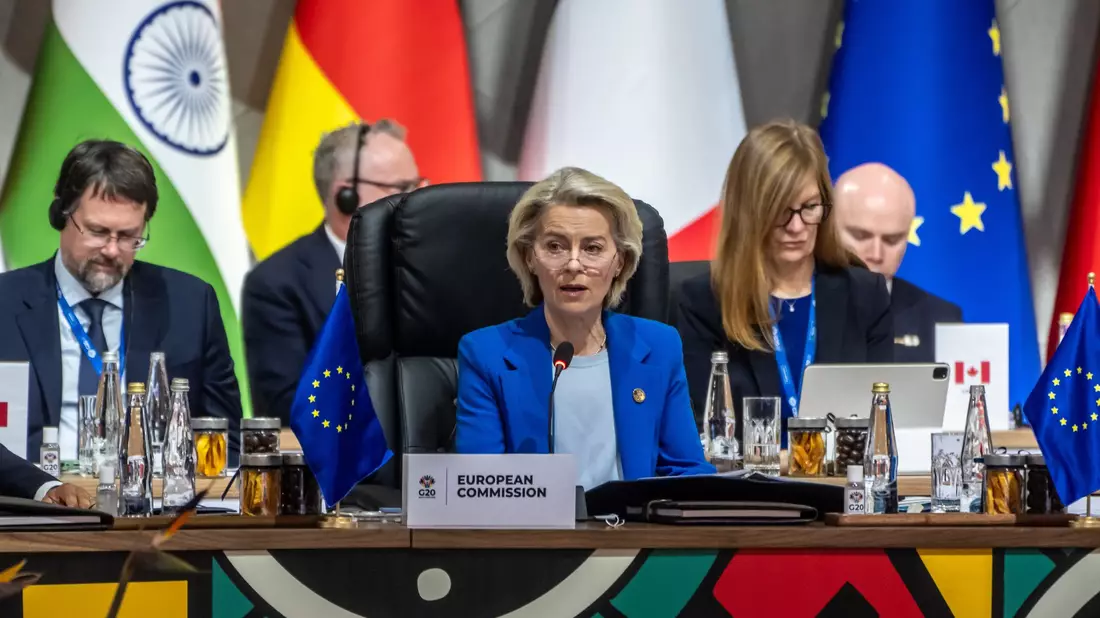 EU-Kommissionschefin Ursula von der Leyen tauschte sich zuletzt mit Wolodymyr Selenskyj aus. - Bild: Michael Kappeler/dpa-Pool/dpa