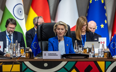 EU-Kommissionschefin Ursula von der Leyen tauschte sich zuletzt mit Wolodymyr Selenskyj aus. - Foto: Michael Kappeler/dpa-Pool/dpa