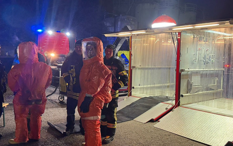 FW Hagen: Gefahrguteinsatz, Unterstützung für Polizei. - Foto: presseportal.de