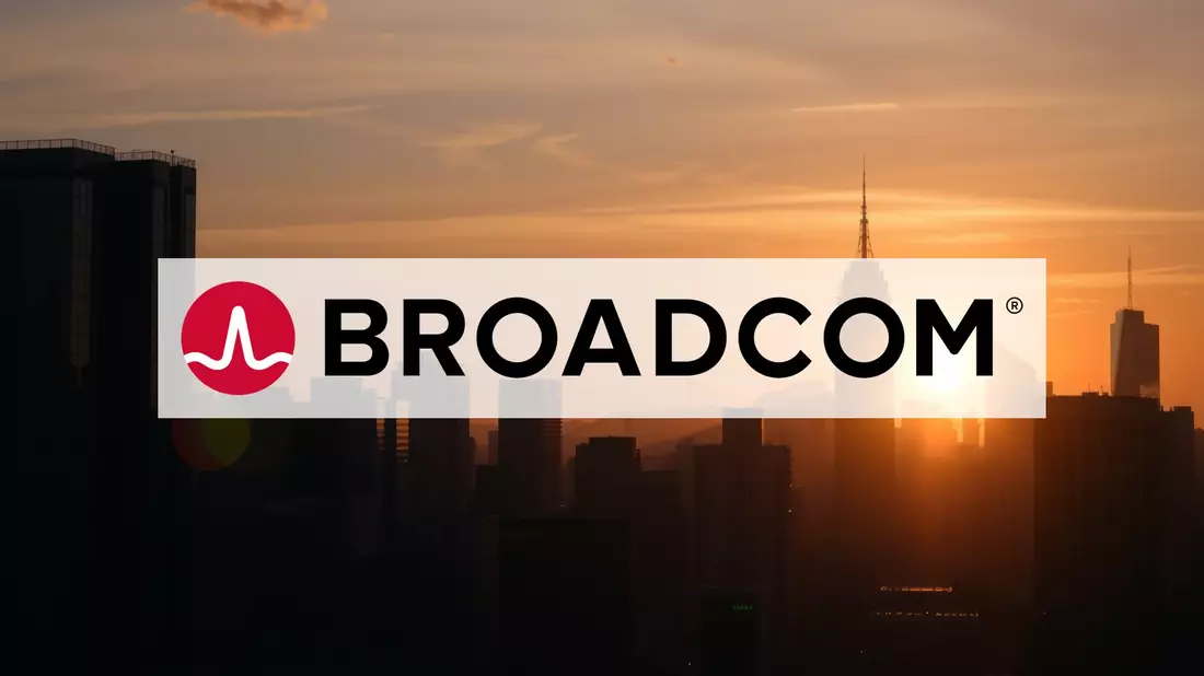 Semiconductor Giant Broadcom Faces Divergent Investor Sentiment Illustration mit AI erstellt übermittelt durch boerse-global.de