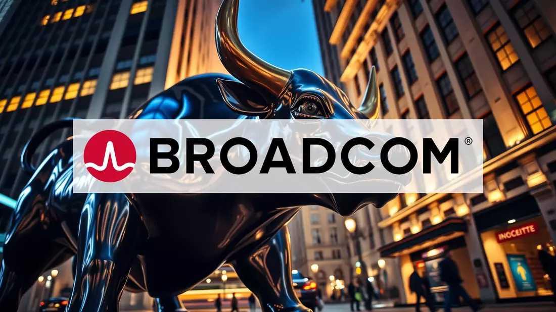 Broadcom: La batalla entre tiburones financieros en el sector semiconductores Illustration mit AI erstellt übermittelt durch boerse-global.de