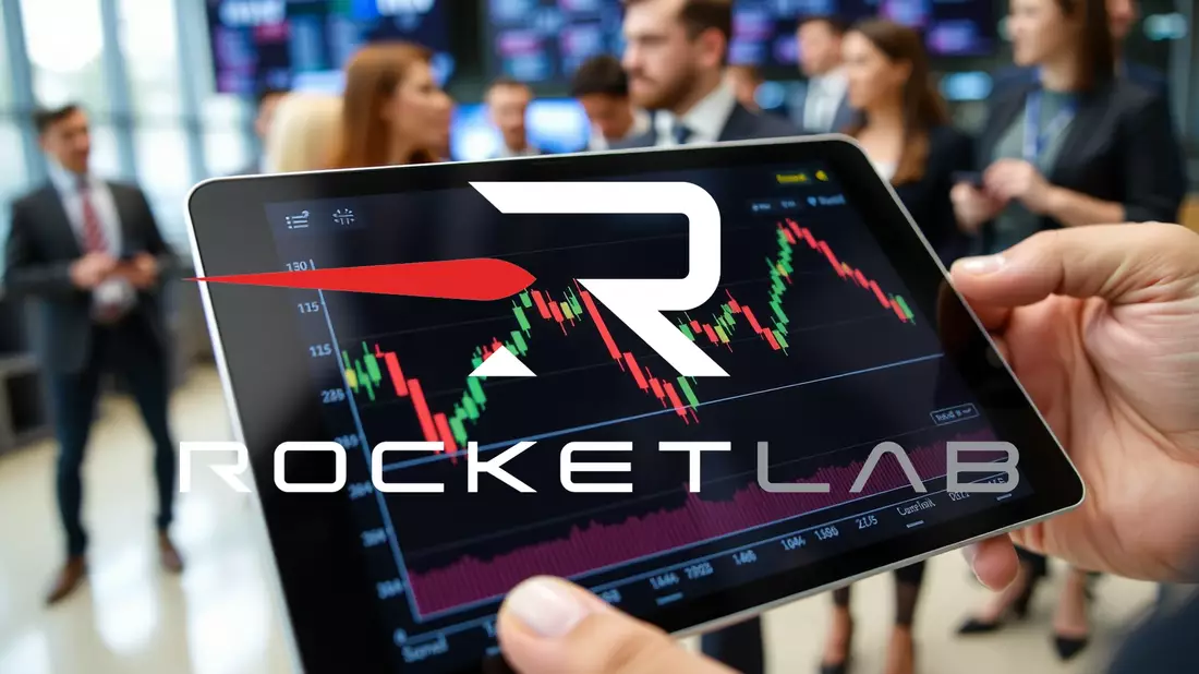 Rocket Lab Shares Tumble as Neutron Delay Overshadows Record Results Illustration mit AI erstellt übermittelt durch boerse-global.de