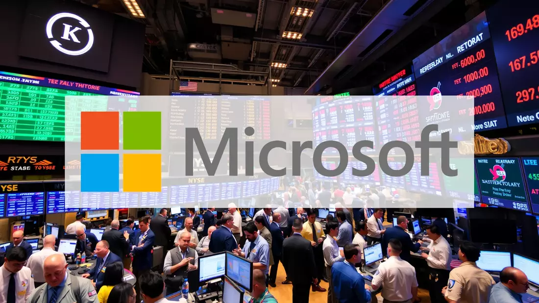 Microsoft Shares: A Market Conundrum Amid AI Innovation Illustration mit AI erstellt übermittelt durch boerse-global.de