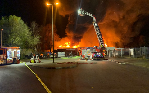 FW-GLA: Großbrand im Gladbecker Norden - Foto: presseportal.de