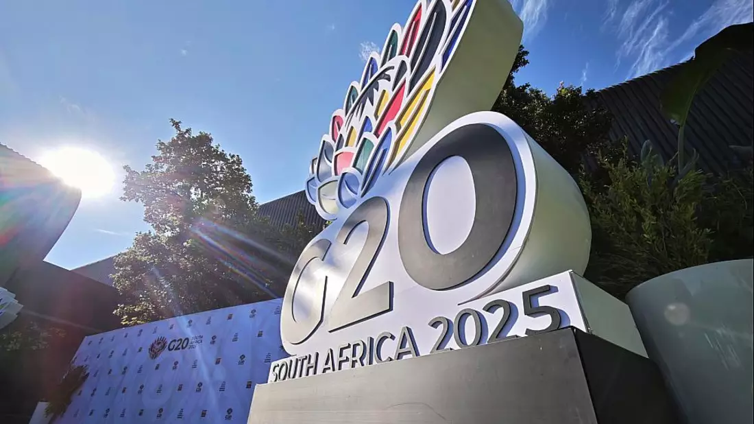G20-Logo in Südafrika im November 2025 - Bild: über dts Nachrichtenagentur