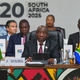 Trotz des US-Boykotts kann der südafrikanische Präsident Cyril Ramaphosa beim G20-Gipfel in Johannesburg punkten. - Foto: Misper Apawu/Pool AP/AP/dpa