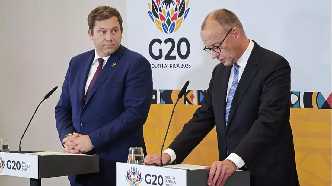 Lars Klingbeil und Friedrich Merz am 23.11.2025 - Bild: über dts Nachrichtenagentur