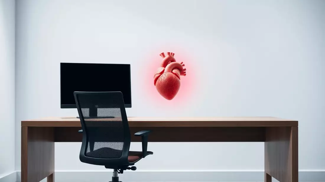 Herzwochen 2025: Bewegungsmangel lässt Gefäße frühzeitig altern Illustration mit AI erstellt übermittelt durch boerse-global.de
